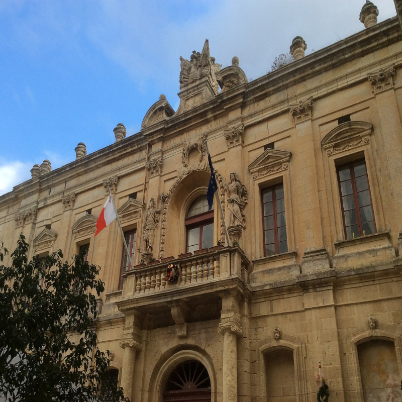 Link to wikipedia page of Corte Capitanale.  Image shows outside of Corte Capitanale.